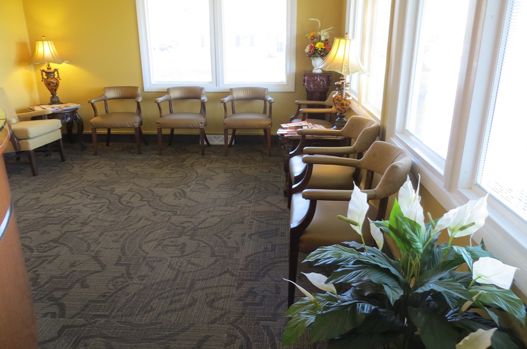 Dental seating area